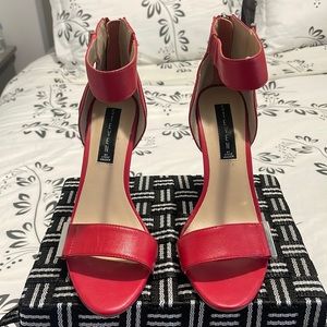 Red Steven by Steve Madden heels